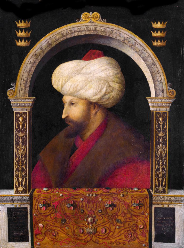 Bellini,_Gentile_-_Sultan_Mehmet_II